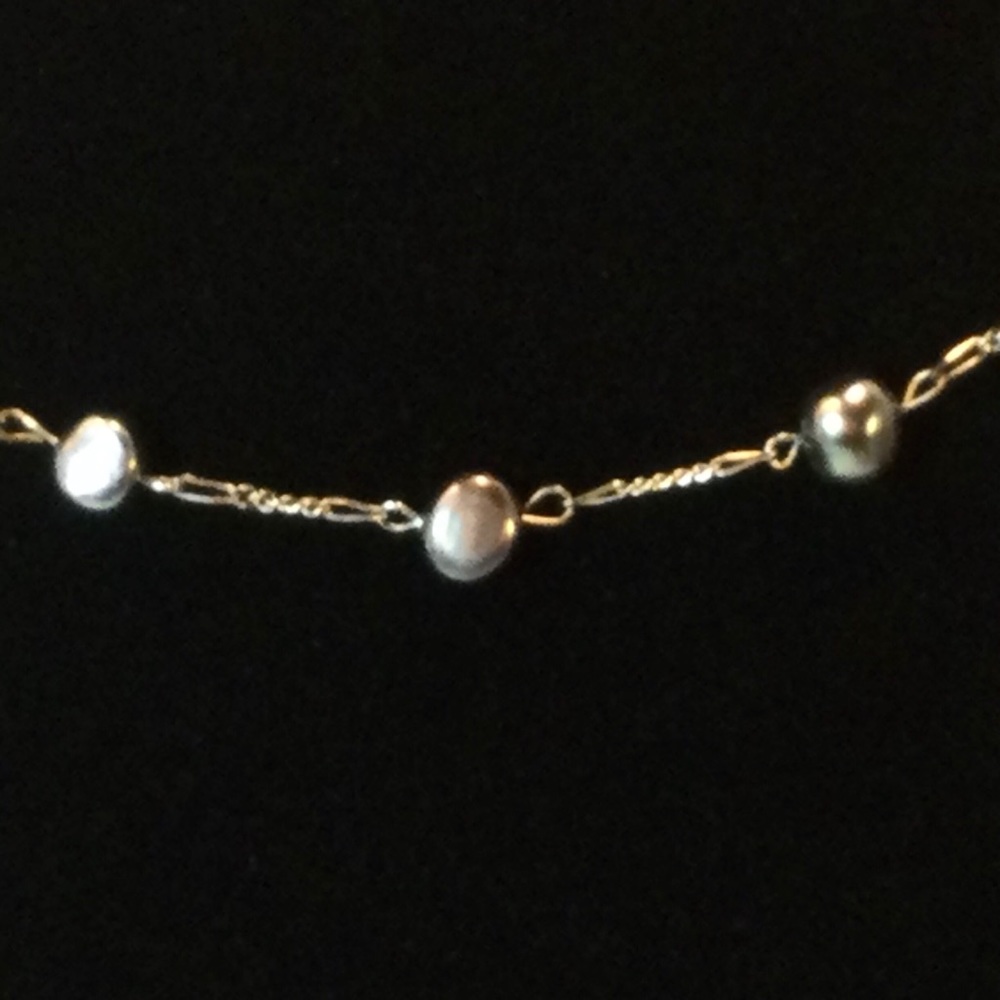 Necklace - Aurora Borealis Baroque Beads - Picture 3 of 4